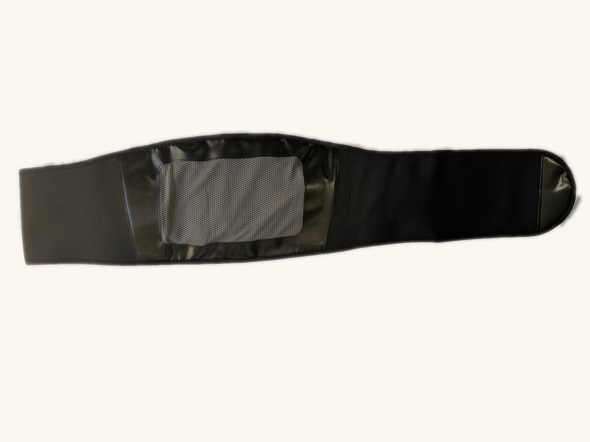 SOLACE Belt — Cordless Heated Massage Belt | Heat + Vibration + Red Light Therapy